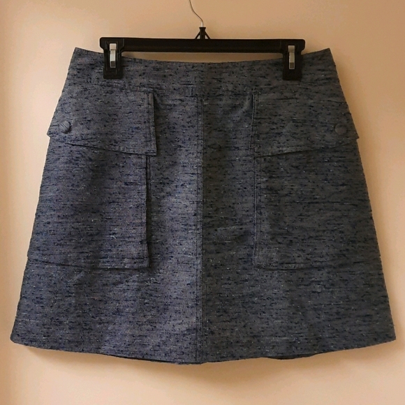 Stella McCartney Dresses & Skirts - Stella McCartney Vintage Textured Navy Mini Skirt